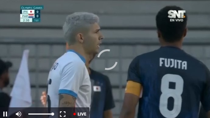 Partido Paraguay en vivo juegos olimpicos en Paraguay
